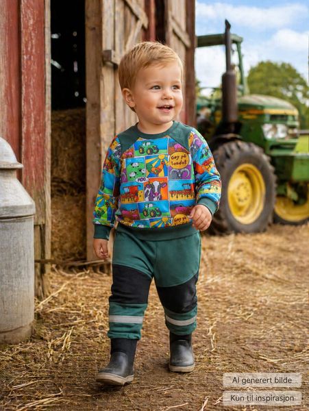 Hovedbilde Sett str 86 - Gøy på landet