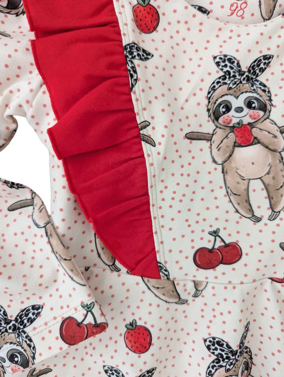 Snurre kjole str 98 - Dora Dovendyr 